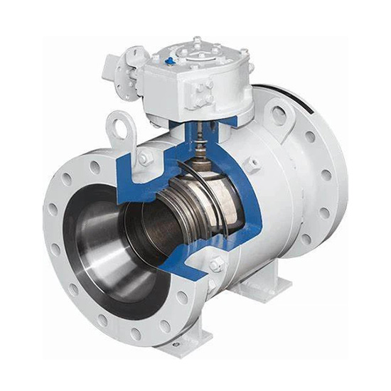 Metal Seated Trunnion Ball Valve