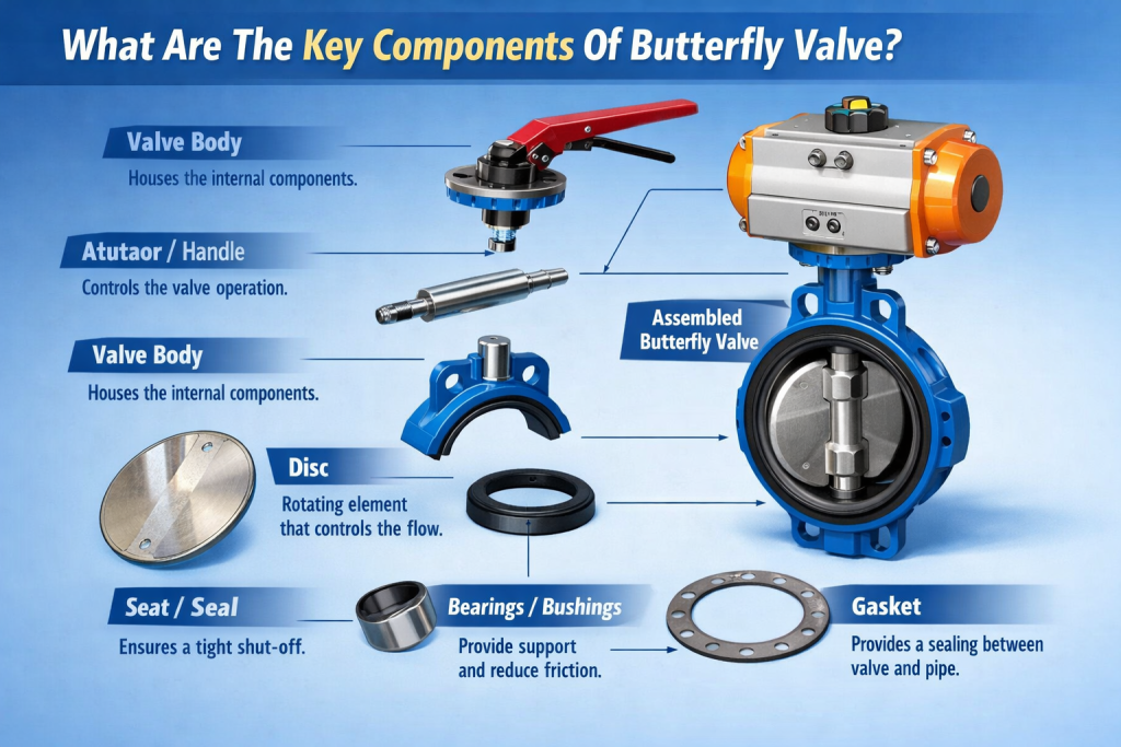 FTK High Performance Double Eccentric Butterfly Valve
